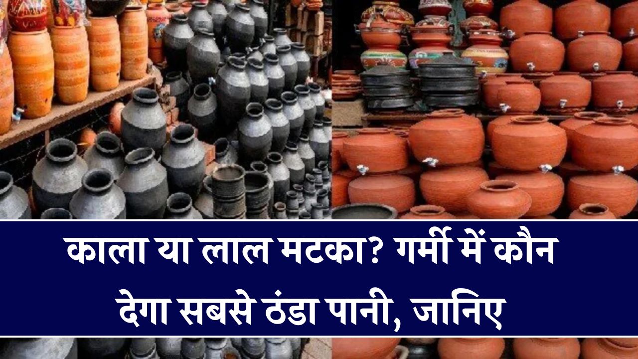 Matka Water Mystery: काला मटका या लाल मटका – गर्मी में किसका पानी रहता है ज्यादा ठंडा? एक्सपर्ट ने किया बड़ा खुलासा